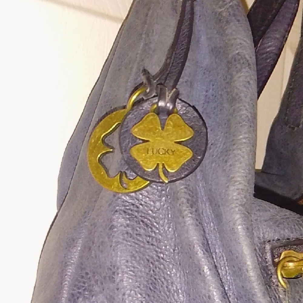 Lucky Brand Black Hobo Bag with Fringe - Picture 6 of 14